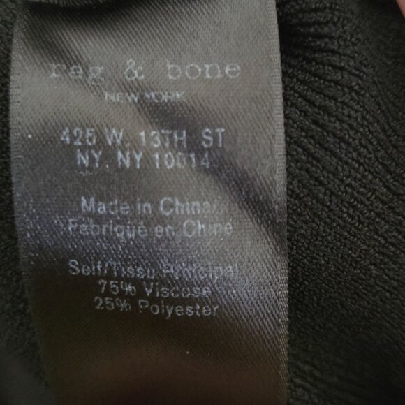 Rag & Bone Daphne Sweater Dress ASO TV Phyllis Young And Restless V Neck Size M - Picture 7 of 7